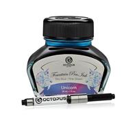 Octopus Fluids Inchiostro lucido per penna stilografica, Unicorn, Blu, 30 ml