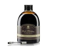 Octopus Fluids Inchiostro Stilografica Sepia Schwarz - Set con Flacone Ricarica 250 ml e Convertitore, Inchiostro di Qualità per Penne e Pennini, nero di seppia