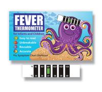 Octopus Forehead thermometer with Cold, Flu & Fever Baby Information Pack
