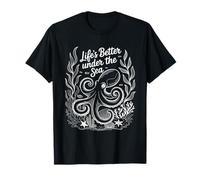 Octopus Garden Lover Kraken Sea Octo Giardinaggio Squid Art Maglietta