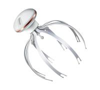 Octopus Head Massager, Electric Scalp Scruncher for Relaxation, 6.06x6.89 pollici Ricaricabile Testa Massager Multi Modes, Portable Scratcher for Deep Clean Stress Relief