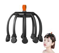 Octopus Head Massager, Octopus Scalp Stress Relaxer, Ergonomic Design, 6.3x5.71 inches Claw Heads Tension Reliever, Electric Therapeutic Tool for Hair Relaxation and Fatigue Relief