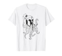 Octopus Knight - Casco Protettivo con Treccia Maglietta