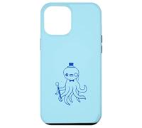 Octopus Kraken Mr. Sir cappello a cilindro monocle occhiali ricchi calamari Custodia per iPhone 12 Pro Max