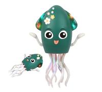 Octopus musicale strisciante automatico - giocattolo di polpo da ballo elettrico | - giocattoli robot elettrici interattivi con adesivi attività per interni per la compagnia per animali domestici per