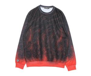 Octopus - Octopus All Over Print Crewneck Sweatshirt - - Sweatshirts & Hoodies - Uomo - Multicolore - S