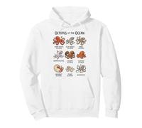 Octopus of The Ocean Felpa con Cappuccio