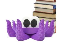 Octopus Paper Towel Holder - Quirky Toilet Roll Stand, Decorative Tissue Storage Rack, Rust Resistant Base, Stable Design | Fun Bathroom Accessory For Home, Guest, Dorm, Farmhouse Use