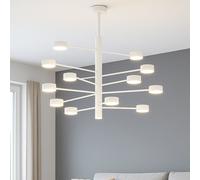 OCTOPUS PLAFONIERA DI TOP LIGHT 12 LUCI MODERNA ORIENTABILE IN 3 FINITURE