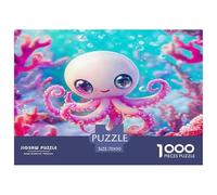 Octopus Puzzle Da 1000 Pezzi Per Chi Ama I Dettagli:Absolutely Stunning Osserva Attentamente E Migliora L'attenzione Visiva!
