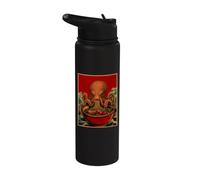 Octopus Ramen Kawaii Anime Uomini Donne Ragazzi Ragazze Giapponese Stainless Steel Insulated Water Bottle