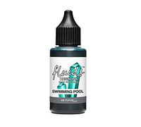 Octopus Resin Ink SWIMMING POOL, Alcohol Ink per resina epossidica e resina UV, inchiostro ad alcool per la tintura di resina epossidica, vernice per resina epossidica, resina colori 30 ml, turchese