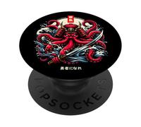 Octopus Sea Monster Aesthetic Japanese PopSockets PopGrip Adesivo