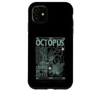 Octopus Sea Monster Retro Kraken Funny Gift Uomo Donna Custodia per iPhone 11