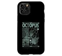 Octopus Sea Monster Retro Kraken Funny Gift Uomo Donna Custodia per iPhone 11 Pro