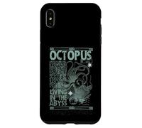 Octopus Sea Monster Retro Kraken Funny Gift Uomo Donna Custodia per iPhone XS Max