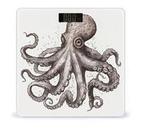 Octopus Smart - Bilancia digitale ad alta precisione, con ampio display LCD, bilancia durevole per uso domestico, misura peso fino a 180 kg