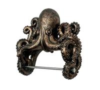 Octopus Toilet Paper Holder | Cute Resin Stand Wall Mount Storage Organizer