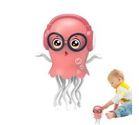 Octopus Toy - Interactive Electric Musical Octopus, Fun Prank Game| Light Music Educational Preschool Learning Activity For Kids Crawling Development Sensory Play Early Childhood Entertai