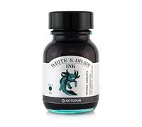 Octopus Write and Draw Ink 420 Axolotl Petrol, inchiostro impermeabile per scrittura e disegno, inchiostro per calligrafia, inchiostro da illustrazione per penna stilografica, blu, 50ml