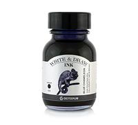 Octopus Write and Draw Ink 425 Blue Chameleon, inchiostro impermeabile per scrittura e disegno, inchiostro calligrafico, inchiostro a prova di luce per penna stilografica, penna in vetro, pennello, 50 ml
