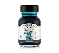 Octopus Write and Draw Ink 467 Deer Petrol, inchiostro impermeabile per scrittura e disegno, inchiostro per calligrafia, inchiostro da illustrazione per penna stilografica, blu, 50ml
