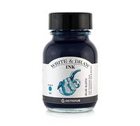 Octopus Write and Draw Ink 484 Sloth Blue - Inchiostro Impermeabile per Scrittura, Disegno, Calligrafia e Illustrazione - Penna Stilografica, Blu, 50ml