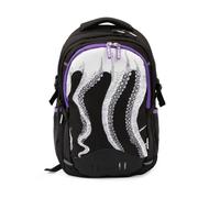 ZAINO SCUOLA 3 SCOMPARTI ROUND OCTOPUS