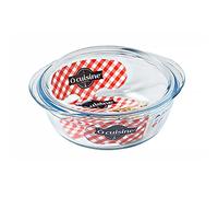 Ôcuisine 7541465 Vaschetta in vetro borosilicato da 1,6 l, Silicone, Madreperla