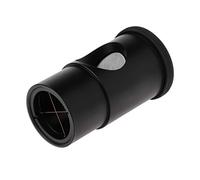 Oculare compatto Chesire Collimatore Corpo in Metallo con Crossh 1.25 Pollici Montaggio Versione Corta Multiuso Oculare Collimatore per Telescopi Dobson Collimatore Lente Lampadina Strumento