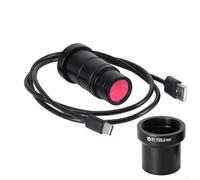 Oculare digitale della macchina fotografica del microscopio del USB da 5MP per ispezione industriale PCB riparazione STEM istruzione attrezzature di laboratorio corpo metallico