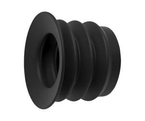 Oculare in - Protezione per oculare monoculare per visione notturna | flessibile e resistente, design anti-diffusione della luce, vestibilità ergonomica, per occhiali PVS 14 18 e termoc