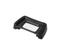 Oculare oculare mirino, copertura oculare per fotocamera compatibile con Nikon D3000 D5100 D5500, D5300 D60 D70S D100 D200 F80 F65 F55 FM10, oculare in gomma (DK-24)