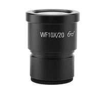 Oculare per microscopio 10X Lente super grandangolare con reticolo per microscopio stereoscopico Attacco da 30 mm Ingrandimento super grandangolare