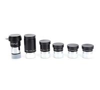 Oculare per telescopio con lente di Barlow 2X, set di oculari Plossl con lunghezza focale di 6,3 mm/10 mm/12,5 mm/20 mm/32 mm, interfaccia universale da 1,25 pollici per telescopi
