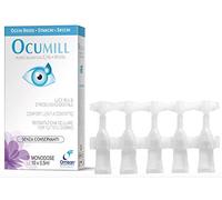 Ocumill 3 in 1 - Lubrificante, idratante, rinfrescante. Gocce oculari monodose con Acido ialuronico, senza conservanti - 10 flaconcini da 0,5ml