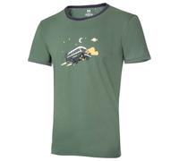 Ocun Classic Organic Magic Bus Short Sleeve T-shirt Verde M Uomo