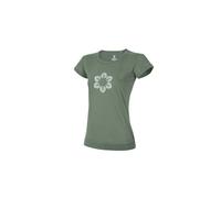 Ocun Classic Organic Flower Short Sleeve T-shirt Verde XS Donna