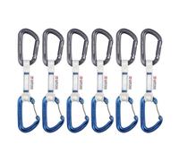 Ocun Hawk QD Wire Bio-Dyn-Ring 15 mm, 6 Pack - set rinvii 15 cm Blue unisex Dyneema Bio-Based