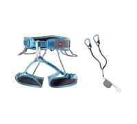 Set da ferrata Ocún Via Ferrata Twist Tech Eco Captur Lite Swivel Set Taglia: M-L / Colore: grigio/blu