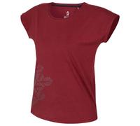 Maglietta da donna Ocún Kimo T Women Leafs Taglia: L / Colore: rosso