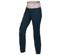 Pantaloni da donna Ocún Sansa Pants Taglia: S / Colore: blu/rosso