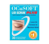 OCuSOFT Lid Scrub Plus, Pre-Moistened Pads, Individually Wrapped, 30 Pads, Pack of 1