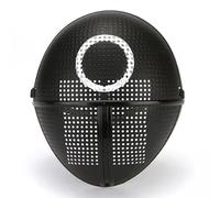 Ocuuer Calamari Game Cosplay Mask Halloween Party Men Women Full Face Masches (Rotunderità)