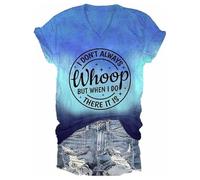 Ocuuer Non Ho Sempre Cercato ma Quando Faccio Camicia for Donne (Blu Scuro XXL)