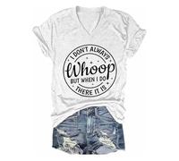 Ocuuer Non Ho Sempre Cercato ma Quando Faccio Camicia for Le Donne (Bianche) (S White)