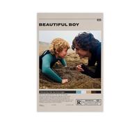 ocvdfss 2 poster del film "Beautiful Boy" su tela, decorazione artistica da parete per soggiorno, camera da letto, decorazione, 30 x 45 cm