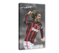 ocvdfss Paolo Maldini - Poster su tela, decorazione artistica da parete per soggiorno, camera da letto, 30 x 45 cm