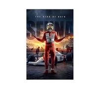 ocvdfss Poster su tela Ayrton Senna, decorazione per camera da letto, ufficio, stanza, regalo, 30 x 45 cm