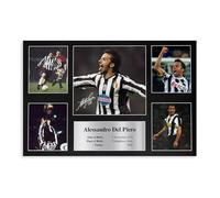 ocvdfss Poster su tela di Alessandro Del Piero, decorazione per camera da letto, ufficio, camera da letto, regalo, 40 x 60 cm